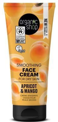 Organic Shop Smoothing Face Cream Apricot & Mango - 50 ml