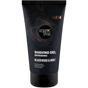Organic Shop - Blackwood & Mint - Scheergel - 150 ml