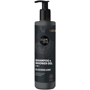 Organic Shop - Men Douchegel - Blackwood & Mint - 280 ml