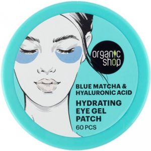 Organic Shop Eye Gel Patch Blue matcha & Hyaluronic Acid 60 pcs