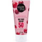 Organic Shop Zonnebrandcréme Gezicht SPF 50 Vette huid 50 ml