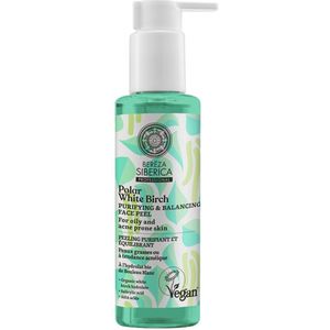 Natura Siberica - Polar White Birch - Reinigende Peeling Gel - 145 ml - Veganistisch