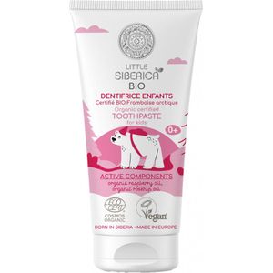 Natura Siberica - Little Siberica - Tandpasta - Framboos - 60 g