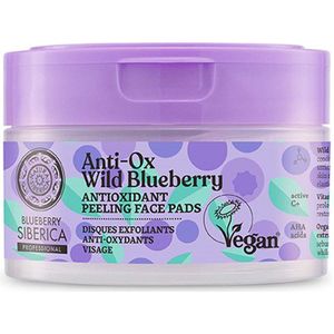 Natura Siberica - Wilde Bosbes - Peeling Pads - Antioxiderend - Voor Alle Huidtypes
