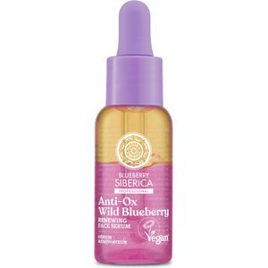 Natura Siberica - Wild Blueberry - Gezichtsserum - Biologische Vulkanische Bosbessenhydrolaat