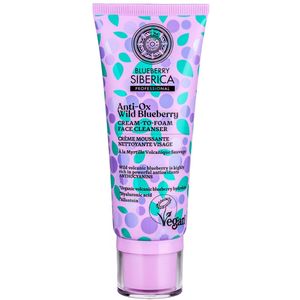 Natura Siberica - Anti-OX Gezichtsreiniger - Schuimcrème - Wild Blueberry - Biologisch