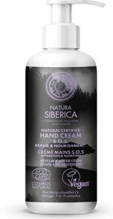 Natura Siberica Handcreme Classic S.O.S. Hand Creme Reparatur & Pflege 250ml