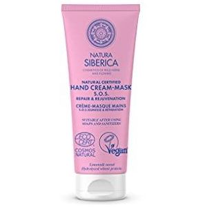 Natura Siberica S.O.S. Repair & Verjonging Handcrème, natuurlijk, roze