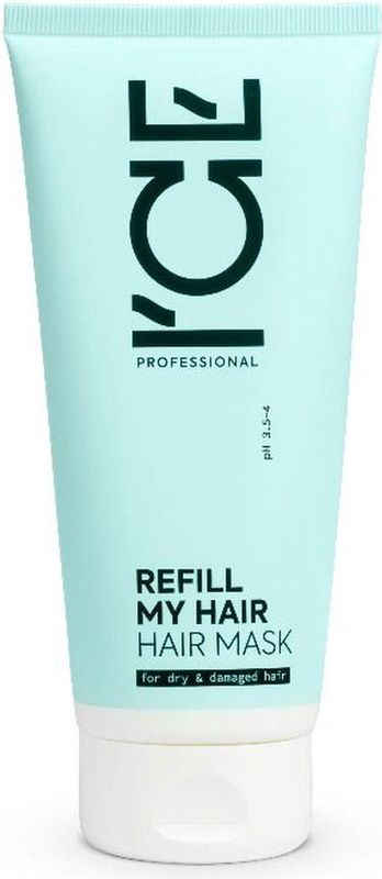 ICE - Professional Masker - Hydraterend Haarmasker - 200ml - Natuurlijke Ingrediënten
