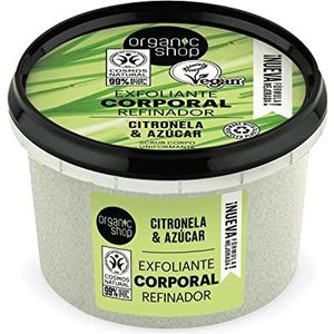 Organic Shop Refining Body Scrub Lemongrass & Sugar - 250 ml
