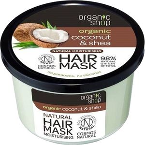 Organic Shop - Natural Coconut & Shea - Haarmasker - 250 ml