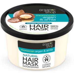 Organic Shop - Haarmasker - Argan & Amla - Natuurlijke Ingrediënten