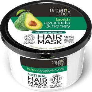 Organic Shop - Natural Avocado & Honey - Haarmasker - 250 ml