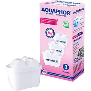 Aquaphor Waterfilterpatronen Maxfor+ Mg 3 stuks