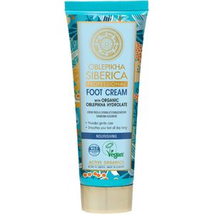 Natura Siberica - Oblepikha Voetencrème - 75 ml - Hydrateert en Verzacht