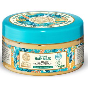 Natura Siberica - Oblepikha Haarmasker - Natuurlijk - Voor Zeer Beschadigd Haar
