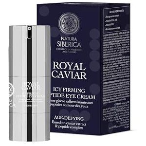 Natura Siberica Kühlende, festigende Augencreme mit Beluga-Kaviar, 1er Pack (1 x 15 ml), 4.74418E+12