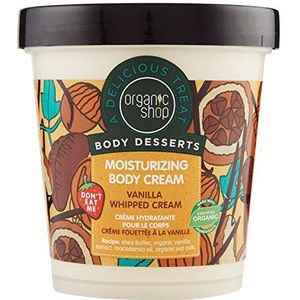 Organic Shop Body Desserts Vanilla Hydraterende Bodycrème 450 ml