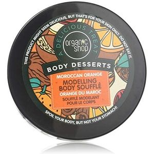 Organic Shop Modelling Body Soufflé Moroccan Orange 450 ml