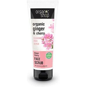 Organic Shop Ginger & Cherry Gezichtsreinigend Peeling 75 ml