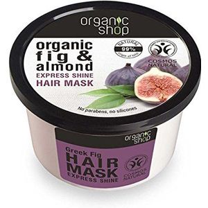 Organic Shop - Organic Fig & Almond Hair Mask Glossy Hair Mask 250Ml