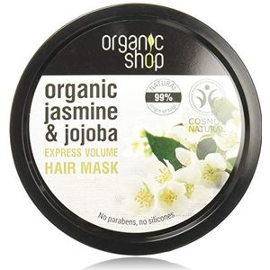 Organic Shop Banana & Jasmine Haarmasker voor Volume 250 ml