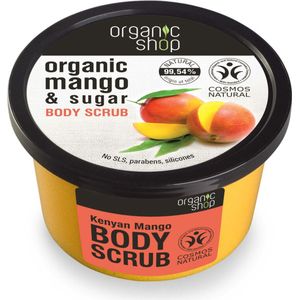 Organic Shop - Mango & Sugar - Body Peeling - 250 ml - Natuurlijke Ingrediënten