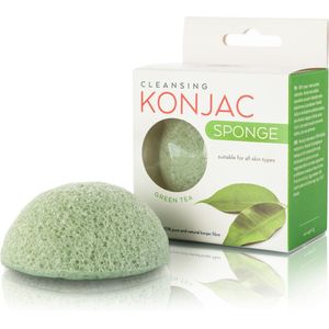 Konjac Spons Green Tea Matcha - Face Wash - Natuurlijke Gezichtsreiniging - Konjac Spons Rituals - Facial Puff - Skincare - Makeup Remover