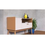 Woodman Sideboard, Kommode im angesagten skandinavischen Look, Breite 115 cm