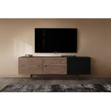 Woodman Kommode, Holzfurnier aus Walnussbaum, Skandinavisches Design