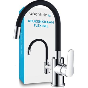 Bächlein Keukenkraan Serio Met Flexibele Hals - 360° Draaibare Uitloop Voor Elke Hoek Van Uw Gootsteen, Moderne Keukenkraan