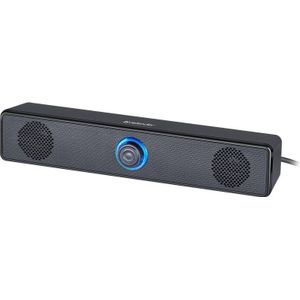 Defender Soundbar Z2 LED USB Luidspreker (6 W, 2.0 Kanaal), Soundbar, Zwart