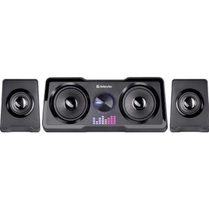 Defender - SOUNDWALL 2.1 - Computerluidspreker - Zwart - 16 W - USB RGB