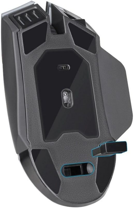 Defender - Gm-067 - Gamingmuis - Zwart - Ambidexter