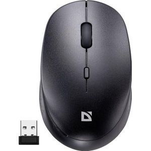 Defender - Auris MB-027 - Draadloze Muis - Zwart - Ergonomisch Ontwerp