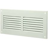Europlast metalen sleufrooster rechthoekig wit 200 x 100mm - MR2010