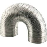 Starre aluminium ventilatieslang Ã˜ 100mm 3 meter
