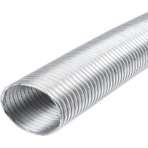 Starre aluminium ventilatieslang Ã˜ 100mm 1,5 meter