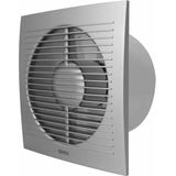 Badkamerventilator Ø 100 mm Zilver - standaard EE100S
