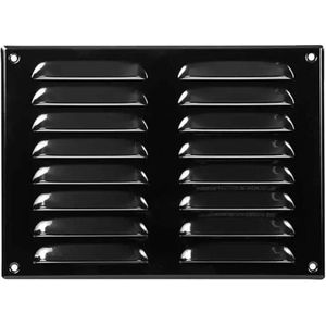EUROPLAST - Ventilatierooster - 260x190mm - Duurzaam Metaal - Met Muskietennet