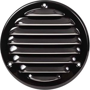 Metalen ventilatierooster rond Ø100 mm zwart - MR100M - RAL9005