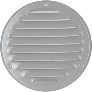 Europlast metalen ventilatierooster rond grijs Ã˜ 200mm - MR200P