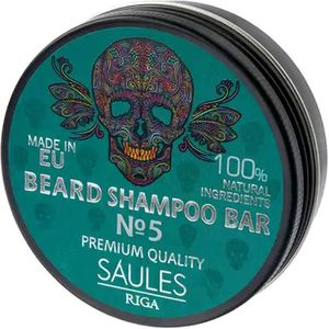 Baardshampoo - Saules Fabrika baardshampoo bar no 5-parabenen en SLS-vrij-cadeau voor man-Natural 100% -Handmade Made in EU Saus