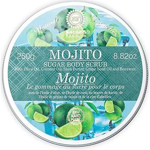 Saules-sugar body scrub-mojito-100%handmade-scrub-doucheverzorging