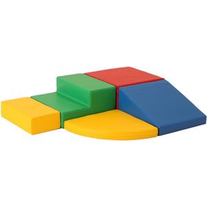 Iglu Foam blokken set - speelblokken - 5 delig - 20 cm hoog - primaire kleuren