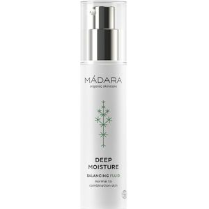 MÁDARA Deep Moisture Fluid 50 ml - hyaluronzuur - vitamine c en e