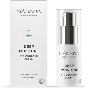 MÁDARA - Deep Moisture - Oogcontourcrème - 15 ml - Natuurlijke Ingrediënten