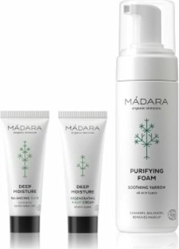 MÁDARA - The Fundamental Beauty Trio - Gezichtsverzorging - 1 x 150 ml + 2 x 25 ml