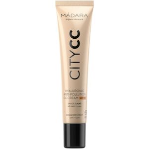 MÁDARA Gezichtsverzorging Verzorging CITYCC Hyaluronic Anti-Pollution CC Cream SPF15 LIGHT BEIGE