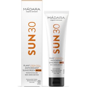 MÁDARA - Plant Stem Cell Antioxidant Body Sunscreen - SPF 30 - 100 ml